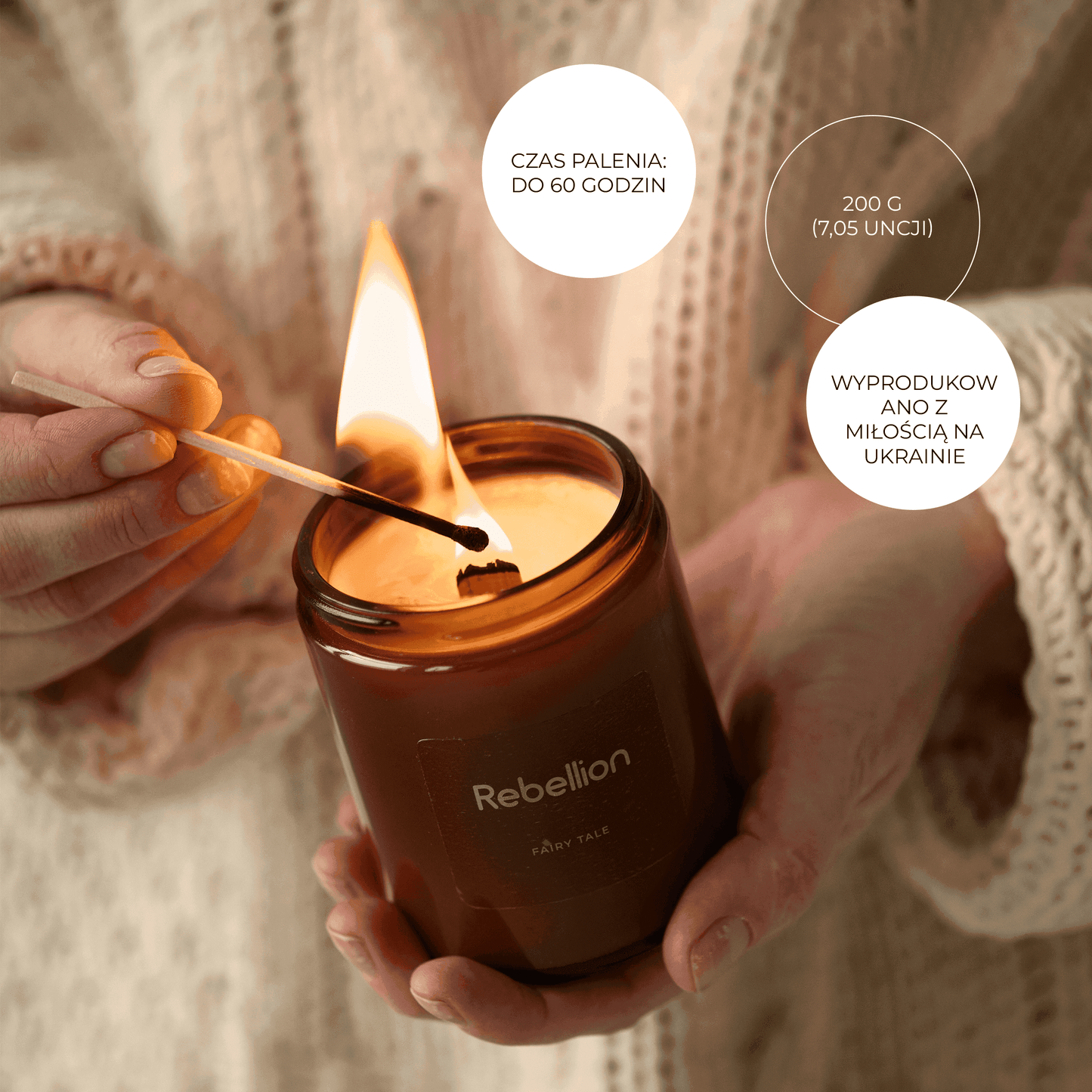 Aromatic candle "Intoxicating anticipation"