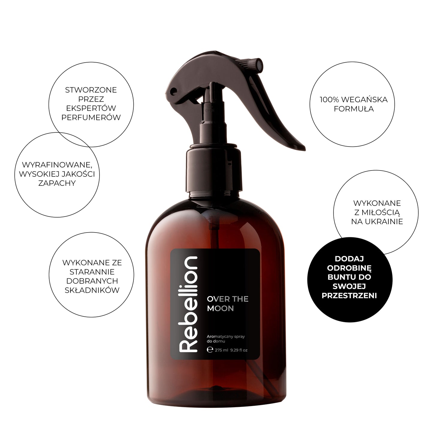 Aromatyczny spray do domu "Over The Moon"